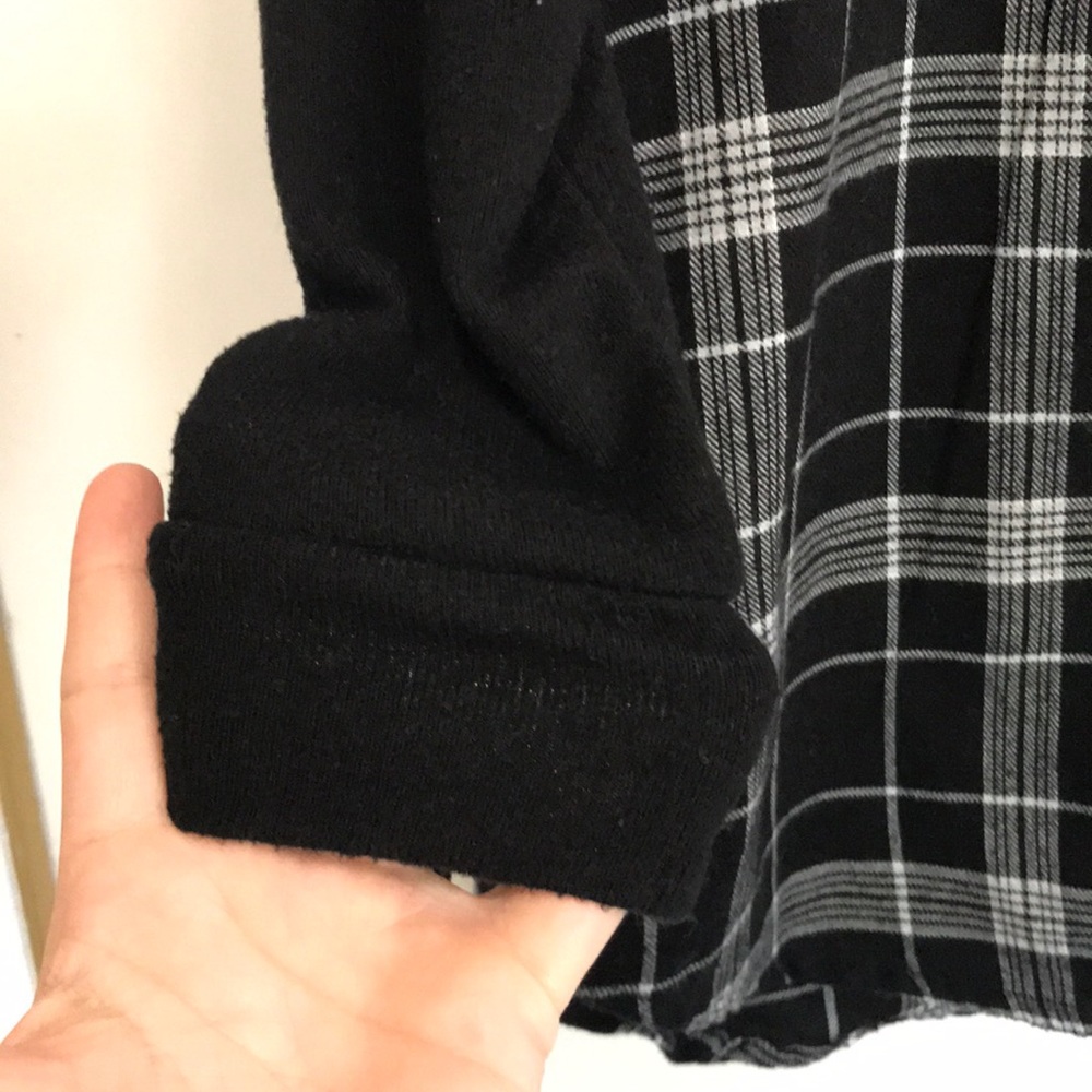 Make & Model Flannel Button up Small - Picture 2 of 3